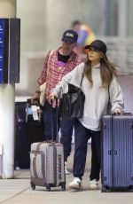 BRENDA SONG and Macaulay Culkin Arrives in Toronto 09/05/2024