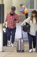 BRENDA SONG and Macaulay Culkin Arrives in Toronto 09/05/2024