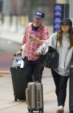 BRENDA SONG and Macaulay Culkin Arrives in Toronto 09/05/2024