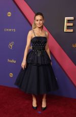 BRIE LARSON at 76th Emmy Awards at Peacock Theatre in Los Angeles 09/15/2024