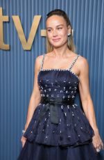 BRIE LARSON at Apple TV + Primetime Emmy Party in Los Angeles 09/15/2024