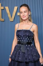 BRIE LARSON at Apple TV + Primetime Emmy Party in Los Angeles 09/15/2024
