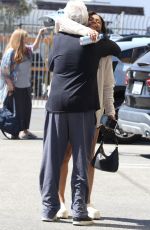 BRITT STEWART Leaves a Studio in Los Angeles 09/29/2024
