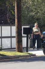 BRITTANY CATWRIGHT at Leaves Her Former Los Angeles Home 09/23/2024