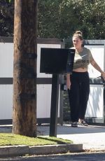 BRITTANY CATWRIGHT at Leaves Her Former Los Angeles Home 09/23/2024