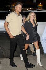 BRITTANY MAHOMES Out for Dinner in New York 09/08/2024