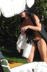 BROOKE SANSONE in Black Bikini in Moltrasio 09/15/2024