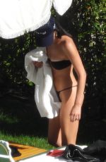 BROOKE SANSONE in Black Bikini in Moltrasio 09/15/2024