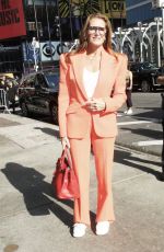 BROOKE SHIELDS Arrives at GMA3 in New York 09/16/2024