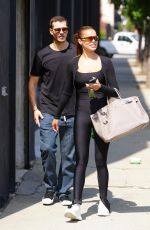 BROOKS NADER and Gleb Savchenko Arrives at Dancing with the Stars Rehearsals in Los Angeles 09/20/2024