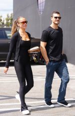BROOKS NADER and Gleb Savchenko Arrives at Dancing with the Stars Rehearsals in Los Angeles 09/20/2024