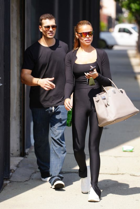 BROOKS NADER and Gleb Savchenko Arrives at Dancing with the Stars Rehearsals in Los Angeles 09/20/2024