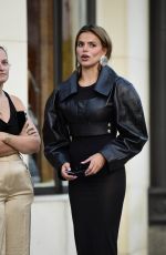 BROOKS NADER Arrives at La Maison Valmont Opening in Beverly Hills 08/12/2024