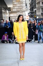 CAMILA ALVES Arrives at Carolina Herrera Spring 2024 Fashion Show at New York Fashion Week 09/09/2024