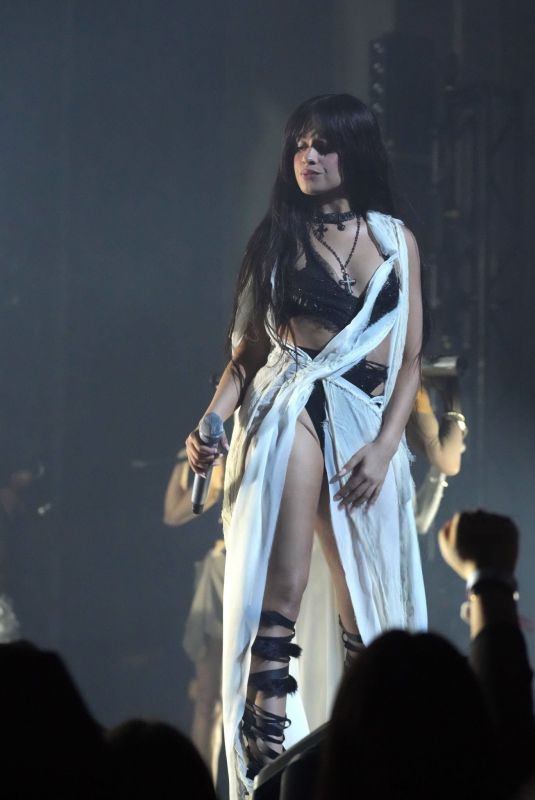 CAMILA CABELLO Preforms at 2024 MTV VMA in New York 09/11/2024