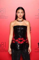 CAMILA MENDES at Armani Beauty Dinner Photocall at 81st Venice International Film Festival 08/31/2024