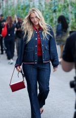 CAMILLE KOSTEK Arrives at Tommy Hilfiger Fsahion Show in New York 09/08/2024