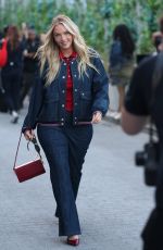 CAMILLE KOSTEK Arrives at Tommy Hilfiger Fsahion Show in New York 09/08/2024