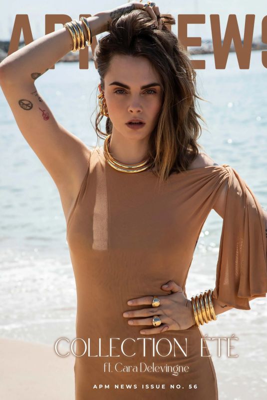 CARA DELEVINGNE in APM News Issue No. 56, September 2024
