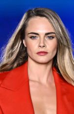 CARA DELEVINGNE Waks Runway at Le Defile L