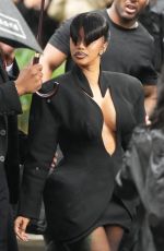 CARDI B Arrives at Mugler Fashion Show in Paris 09/26/2024