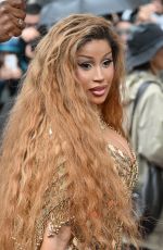 CARDI B Arrives at Rabanne Show at Paris Fashion Week 09/25/2024