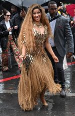 CARDI B Arrives at Rabanne Show at Paris Fashion Week 09/25/2024