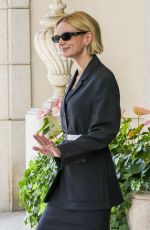 CAREY MULLIGAN Leaves Her Hotel at Milan Fashion Week 09/19/2024