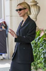 CAREY MULLIGAN Leaves Her Hotel at Milan Fashion Week 09/19/2024