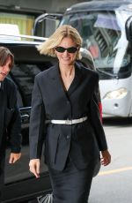 CAREY MULLIGAN Leaves Her Hotel at Milan Fashion Week 09/19/2024
