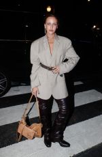 CARLA GINOLA Arrives at Messika Show at Paris Fashion Week 09/26/2024