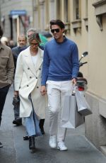 CAROLINA DIAS and Kaka Out for Lunch in Milan 09/18/2024