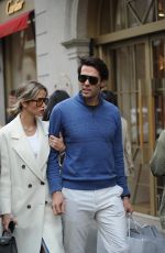 CAROLINA DIAS and Kaka Out for Lunch in Milan 09/18/2024