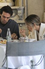 CAROLINA DIAS and Kaka Out for Lunch in Milan 09/18/2024