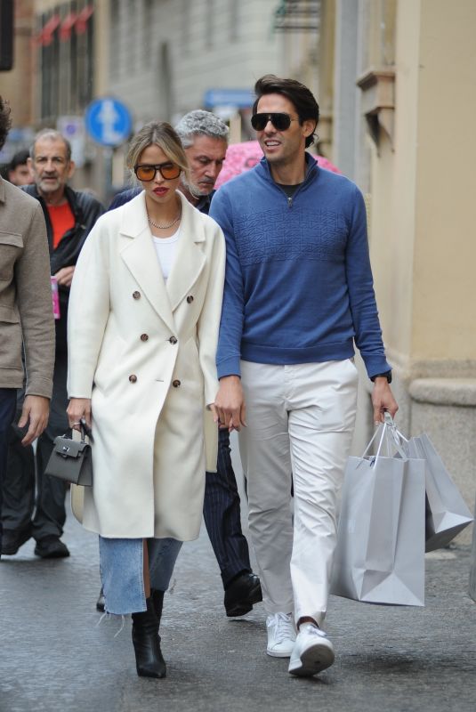 CAROLINA DIAS and Kaka Out for Lunch in Milan 09/18/2024