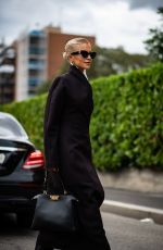 CAROLINE DAUR Arrives at Fendi Fashion Show at Milan Fashion Week 09/17/2024