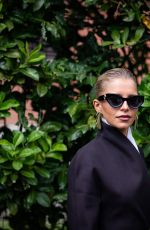 CAROLINE DAUR Arrives at Fendi Fashion Show at Milan Fashion Week 09/17/2024