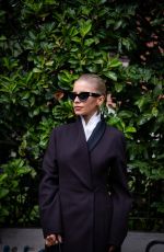 CAROLINE DAUR Arrives at Fendi Fashion Show at Milan Fashion Week 09/17/2024