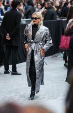 CAROLINE DAUR Arrives at Isabel Marant Fashion Show at Paris Fashion Week 09/29/2024
