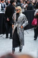 CAROLINE DAUR Arrives at Isabel Marant Fashion Show at Paris Fashion Week 09/29/2024