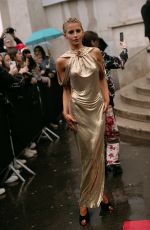 CAROLINE DAUR Arrives at Rabanne Fashion Show at Paris Fashion Week 09/20/2024