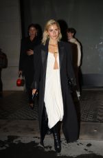 CAROLINE DAUR Arrives at Vetements Party at Costes in Paris 09/27/2024