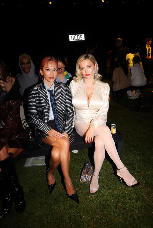 CAROLINE VREELAND at GCDS SS25 Fashion Show at Milan Fashion Week 09/19/2024