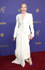 CARRIE COON at 76th Emmy Awards at Peacock Theatre in Los Angeles 09/15/2024