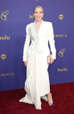 CARRIE COON at 76th Emmy Awards at Peacock Theatre in Los Angeles 09/15/2024