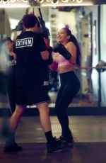 CASSIE at a Boxing Session in New York 09/19/2024