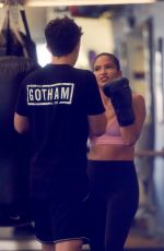 CASSIE at a Boxing Session in New York 09/19/2024
