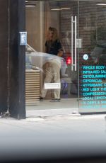 CAT DEELEY Visiting Cryotherapy in London 09/07/2024
