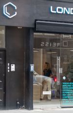 CAT DEELEY Visiting Cryotherapy in London 09/07/2024