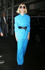CATE BLANCHET Arrives at CBS Mornings TV Show in New York 09/26/2024